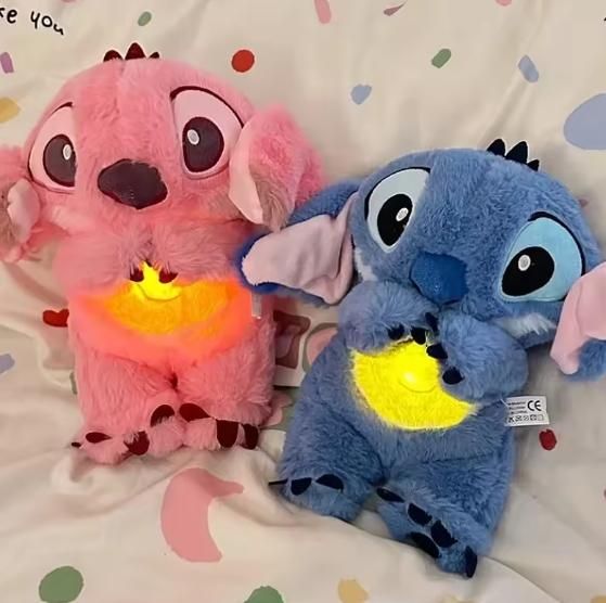 Toothless-Inspired Breathing Stitch Doll