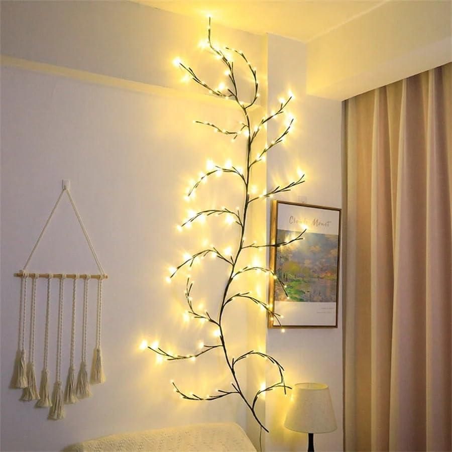 LED Tree Branch Light – Flexible Fairy Lights for Vases, Wall, and Table Decor