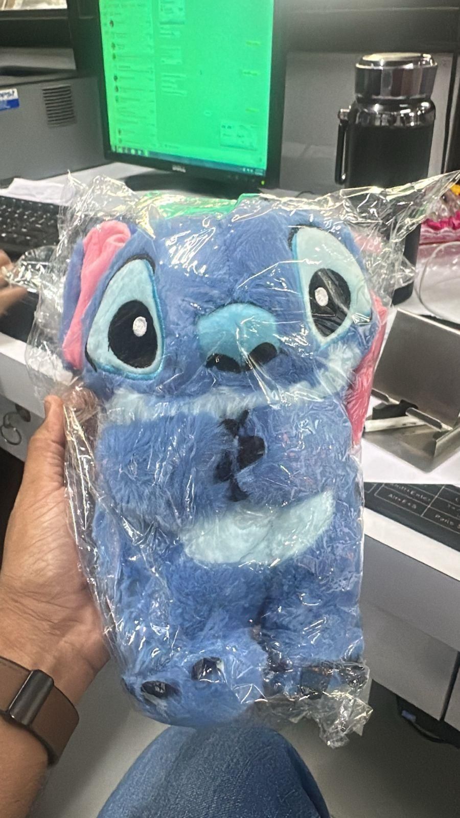 Toothless-Inspired Breathing Stitch Doll