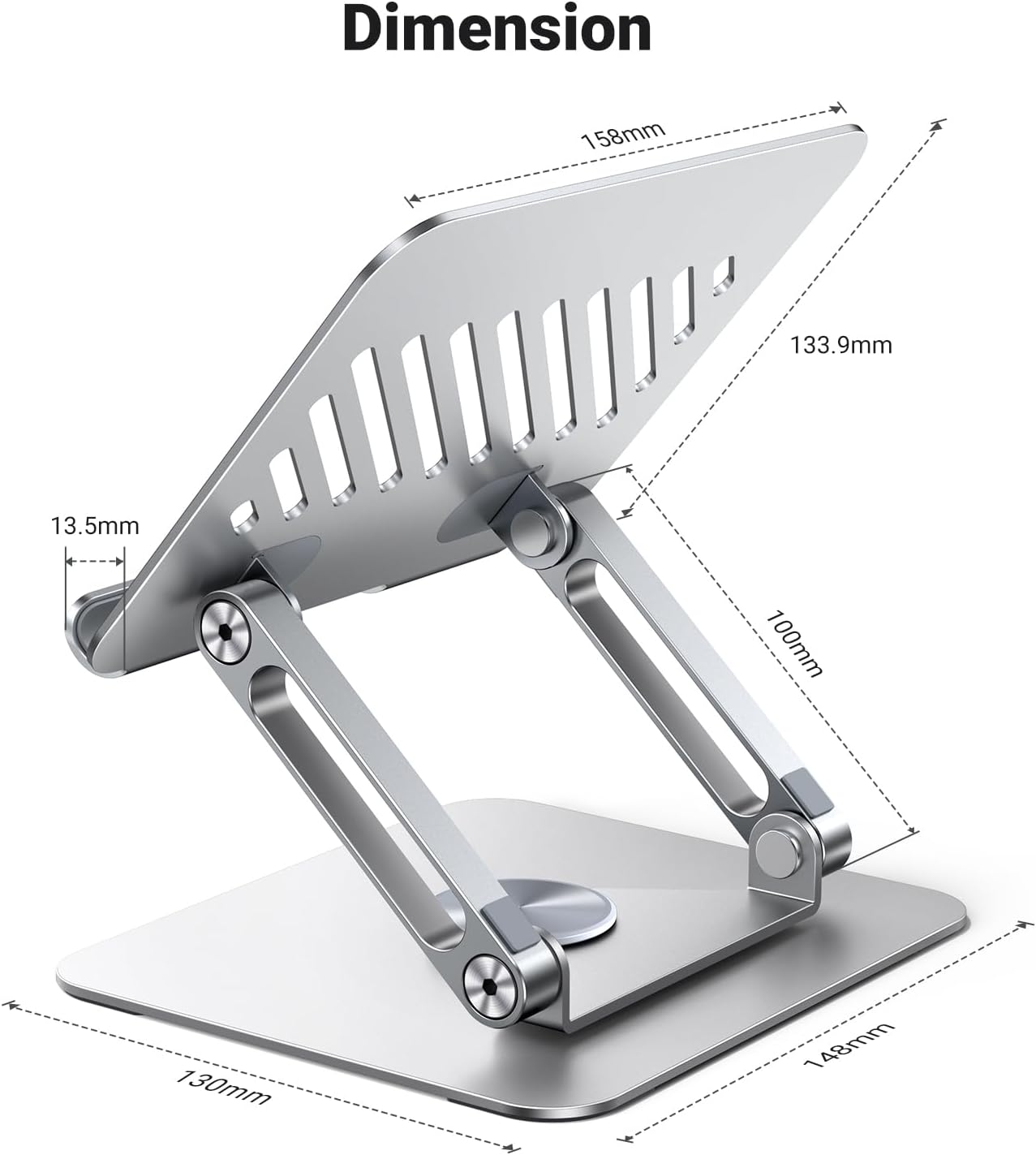 Rotating Base Tablet Stand