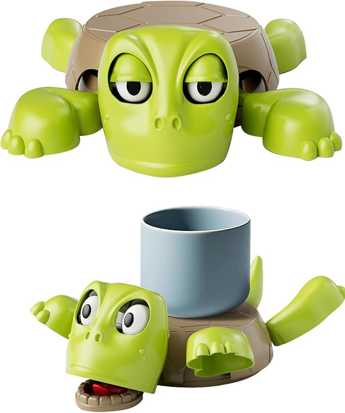 Turtle Coasters – Funny 3D Cup Holder Set for Home, Office & Car