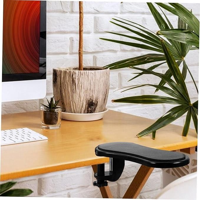 Ergonomic Desk Arm & Wrist Rest Pad – Comfortable Support for Typing & Gaming