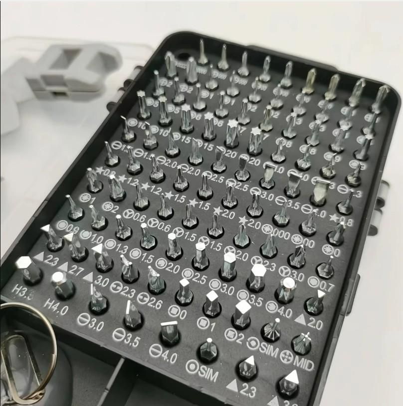 All-in-One 115-Piece Screwdriver Set – Portable Repair Kit for DIY, Electronics, and Household Use