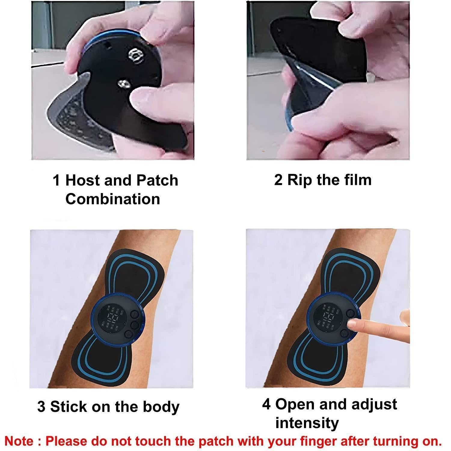 Mini Massager with 8 Modes & 19 Intensity Levels