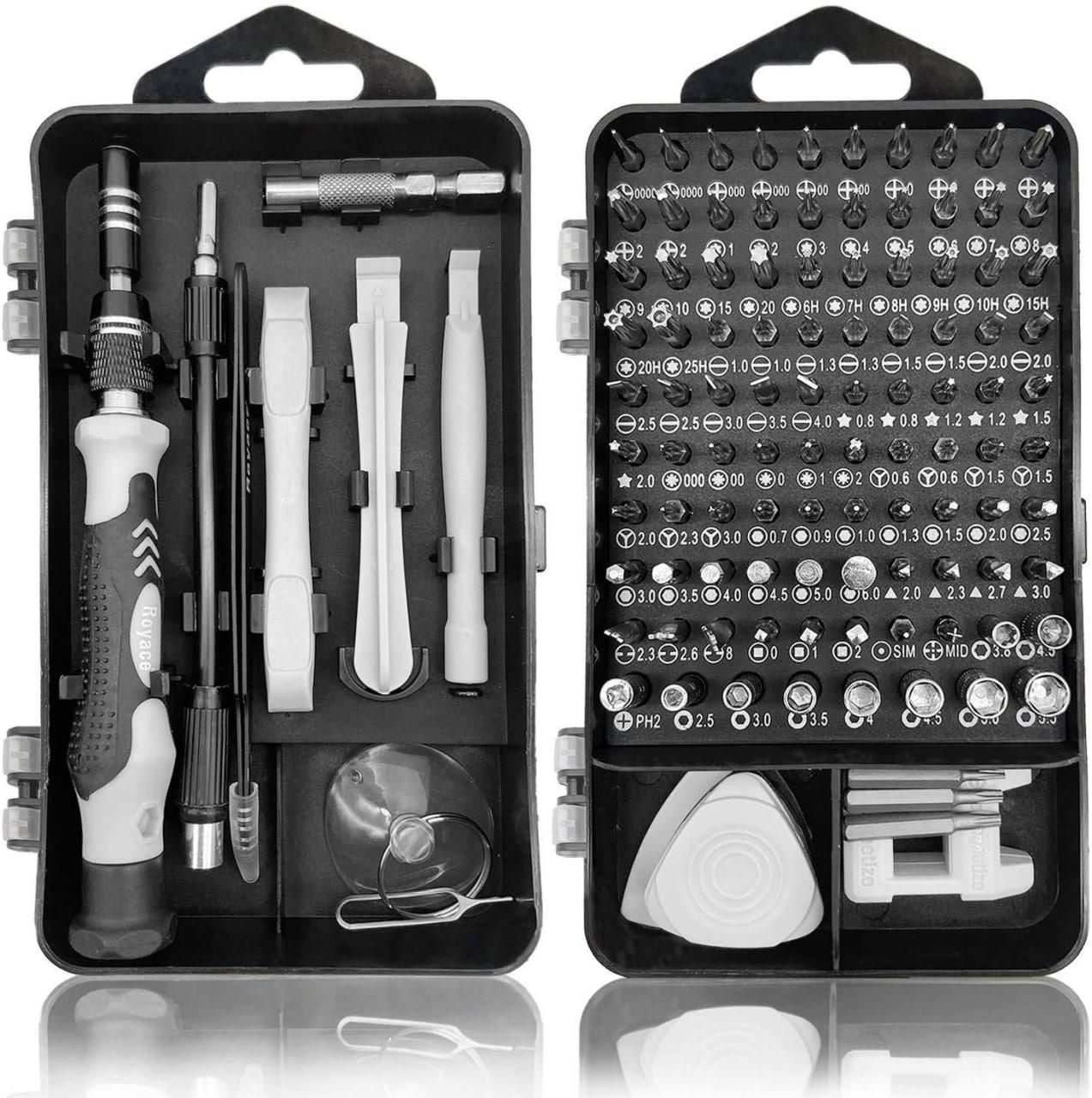 All-in-One 115-Piece Screwdriver Set – Portable Repair Kit for DIY, Electronics, and Household Use