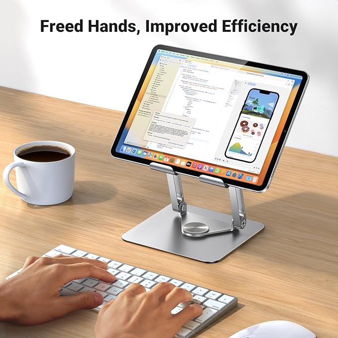 Rotating Base Tablet Stand
