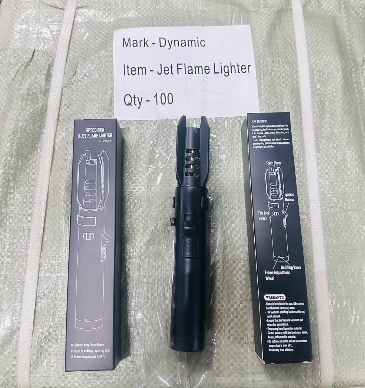 Mini Lightsaber Lighter – Windproof Flame Torch in Metal Body for Gifting & Use