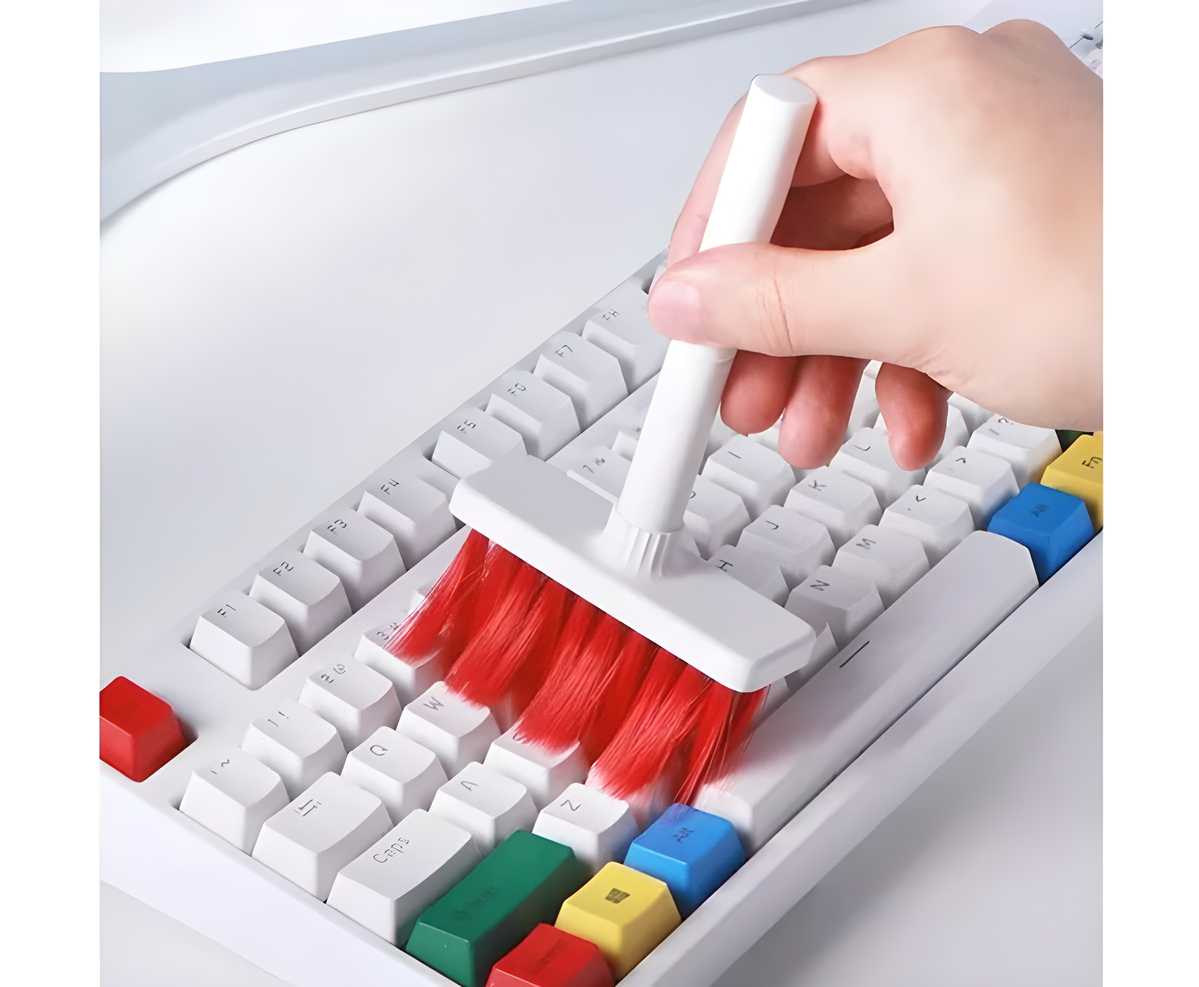 Keyboard Cleaning Brush Kit – 5-in-1 Multifunctional Cleaner for Laptop, Earbuds & Electronics