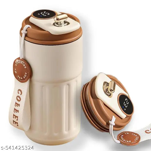 425ML Smart Thermos Bottle – Digital Temperature Display, Vacuum Insulated Hot & Cold Coffee Mug