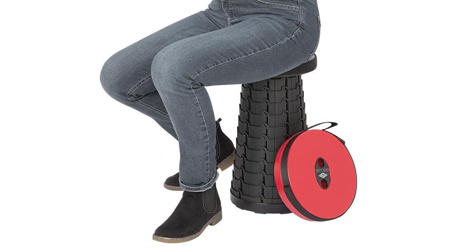 Leo Upgraded Folding Stool – Lightweight, Portable & Adjustable Travel Chair