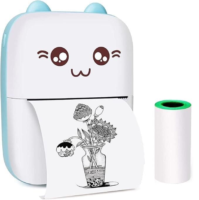 Mini Pocket Thermal Printer – Inkless Bluetooth Printer for Mobile Phones & Journals
