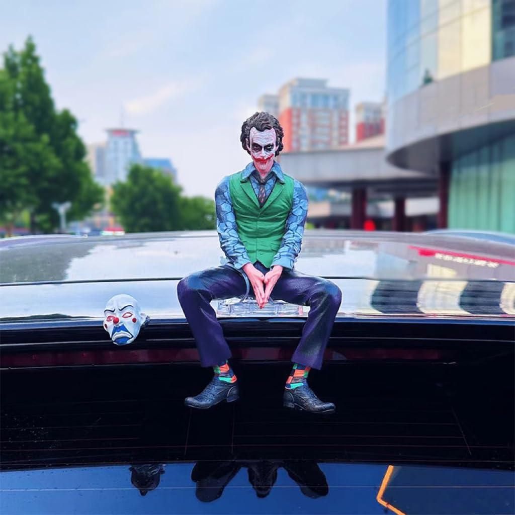 Joker Dashboard Decoration – Cool Comic Character Toy for Car Interior