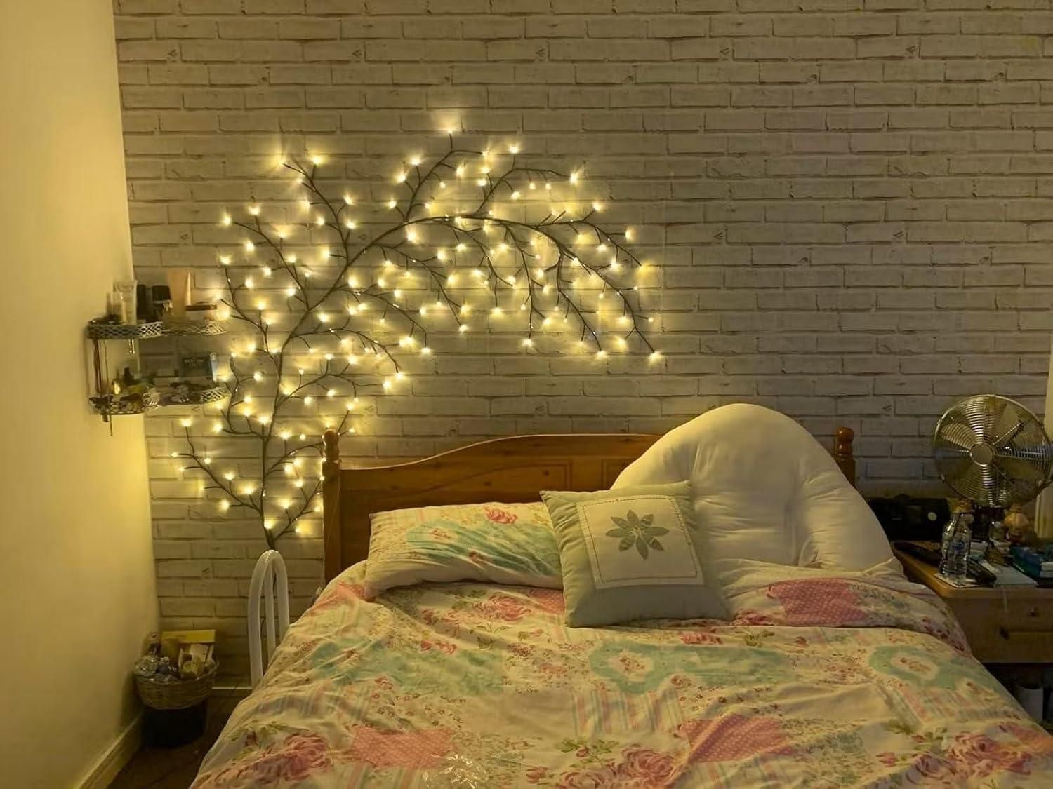 LED Tree Branch Light – Flexible Fairy Lights for Vases, Wall, and Table Decor