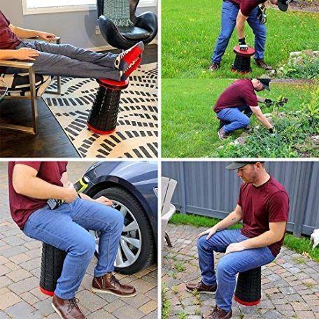 Leo Upgraded Folding Stool – Lightweight, Portable & Adjustable Travel Chair