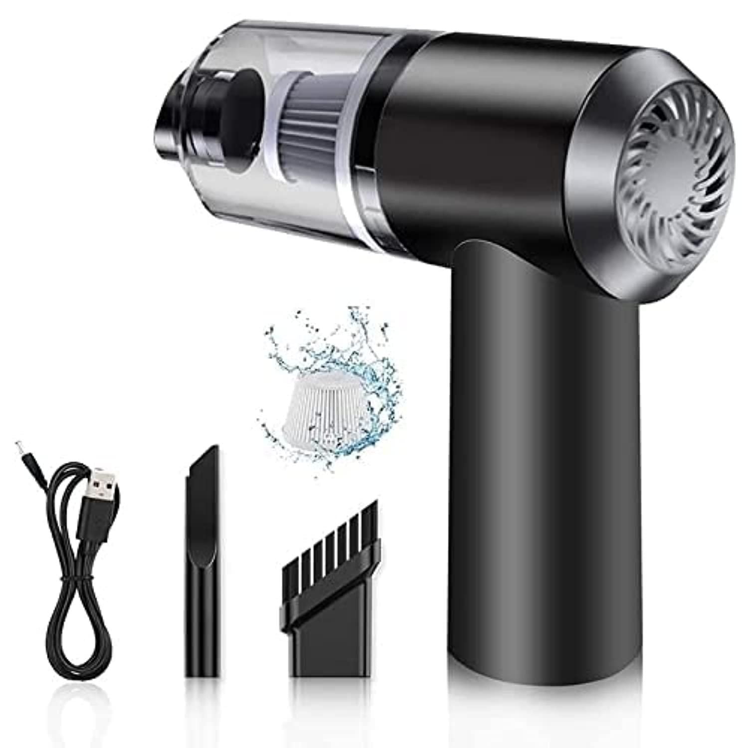 Wireless Air Duster & Vacuum – BD Portable 2-in-1 Cleaner for PC, Car & Desk
