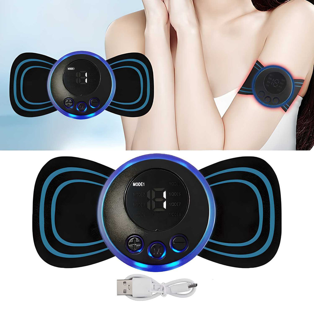 Mini Massager with 8 Modes & 19 Intensity Levels