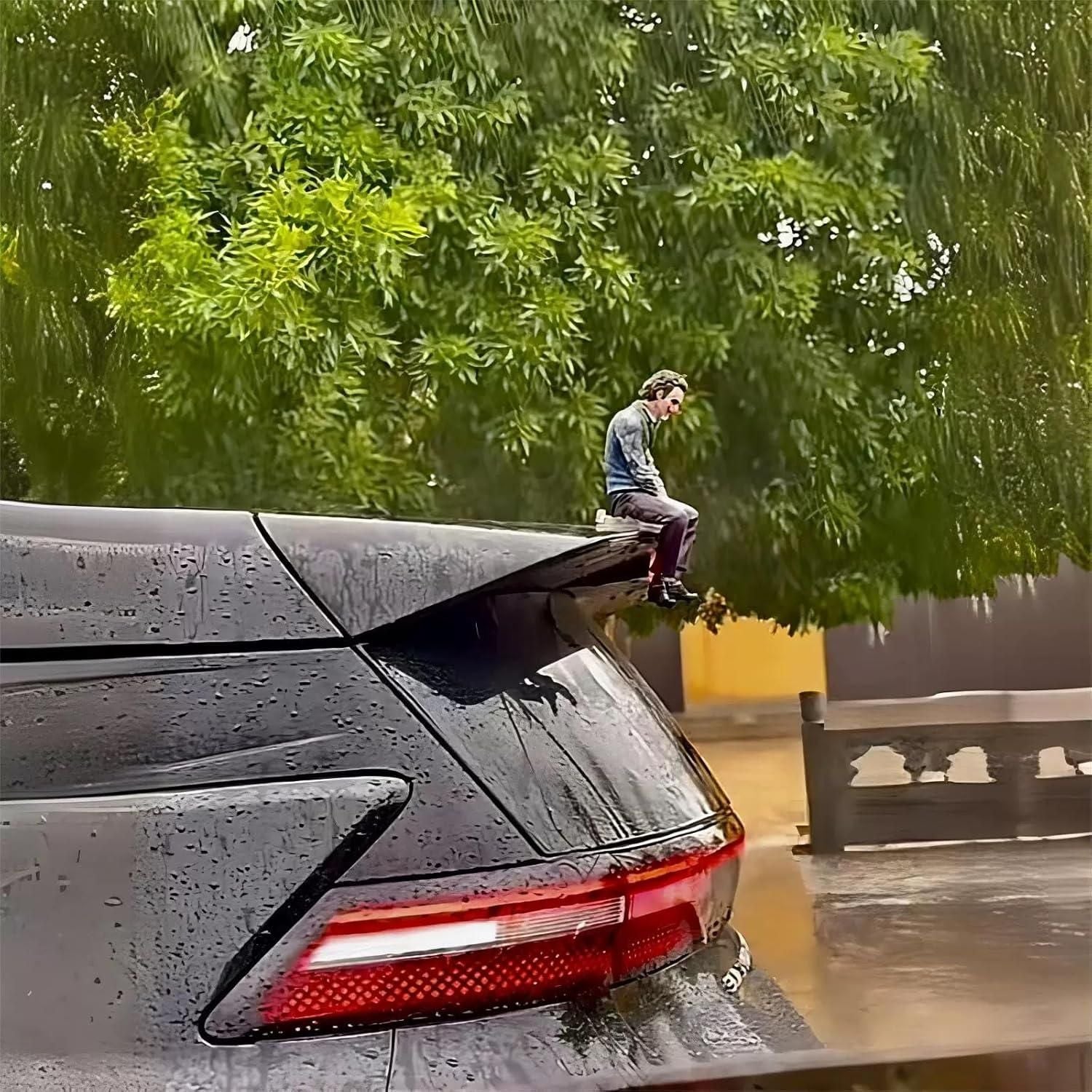 Joker Dashboard Decoration – Cool Comic Character Toy for Car Interior