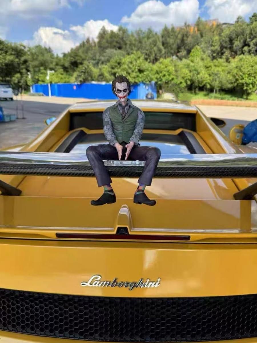 Joker Dashboard Decoration – Cool Comic Character Toy for Car Interior