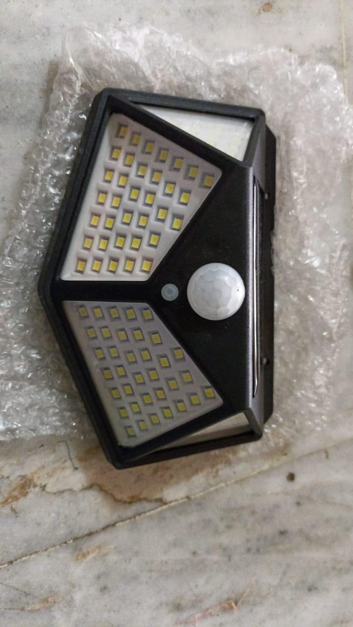 Solar Lights – Bright Solar Wireless Security Motion Sensor Light (100 LED)
