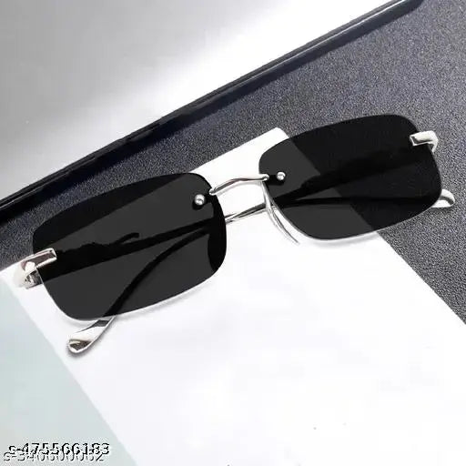 Cartier Black & Silver Luxury Sunglasses – Bold & Elegant Designer Eyewear