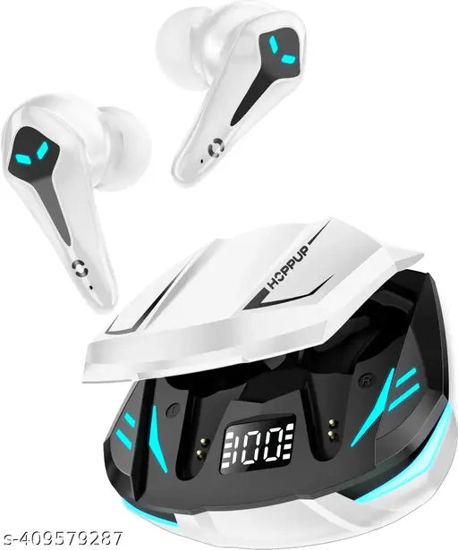 Hoppup XO3 Gaming Earbuds – True Wireless Bluetooth Headset (White)