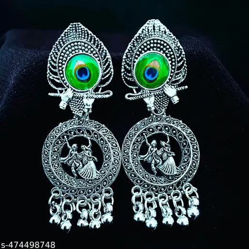 Unique Trendy Designer Oxidized Jhumka Earrings Combo Set of 6 pairs for beautiful girls and women