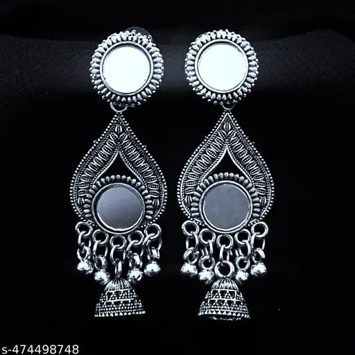Unique Trendy Designer Oxidized Jhumka Earrings Combo Set of 6 pairs for beautiful girls and women
